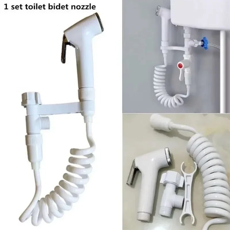 Adjustable Toilet Sprayer Toilet Bidet Handheld Bidet Faucet Toilet Spray Nozzle Self Cleaning High Quality Abs torneiras