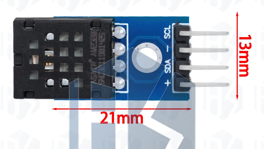 1 ~ 10pcs egbo dht12 am2320 digitales Temperatur-und Feuchtigkeit sensor modul Einzel bus i2c ersetzen am2302s – Detail 16