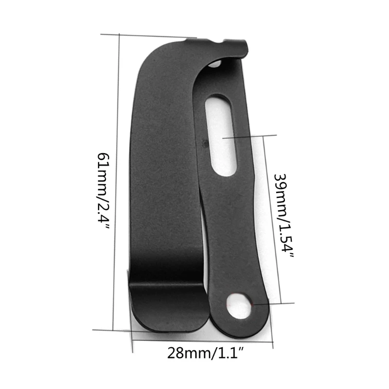 Clip And Carry Kydex Sheath Victorinox Spirit, Black VSPIRIT-BLK Clip And Carry Kydex Sheath Victorinox Spirit, Black VSPIRIT-BLK