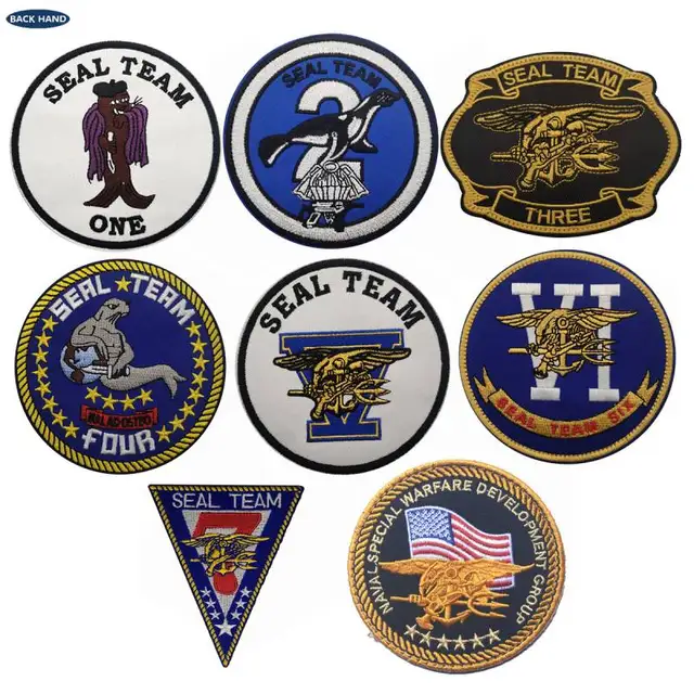 Embroidery USA Seal Team SIX Army Patch A High-Quality Military Emblem
