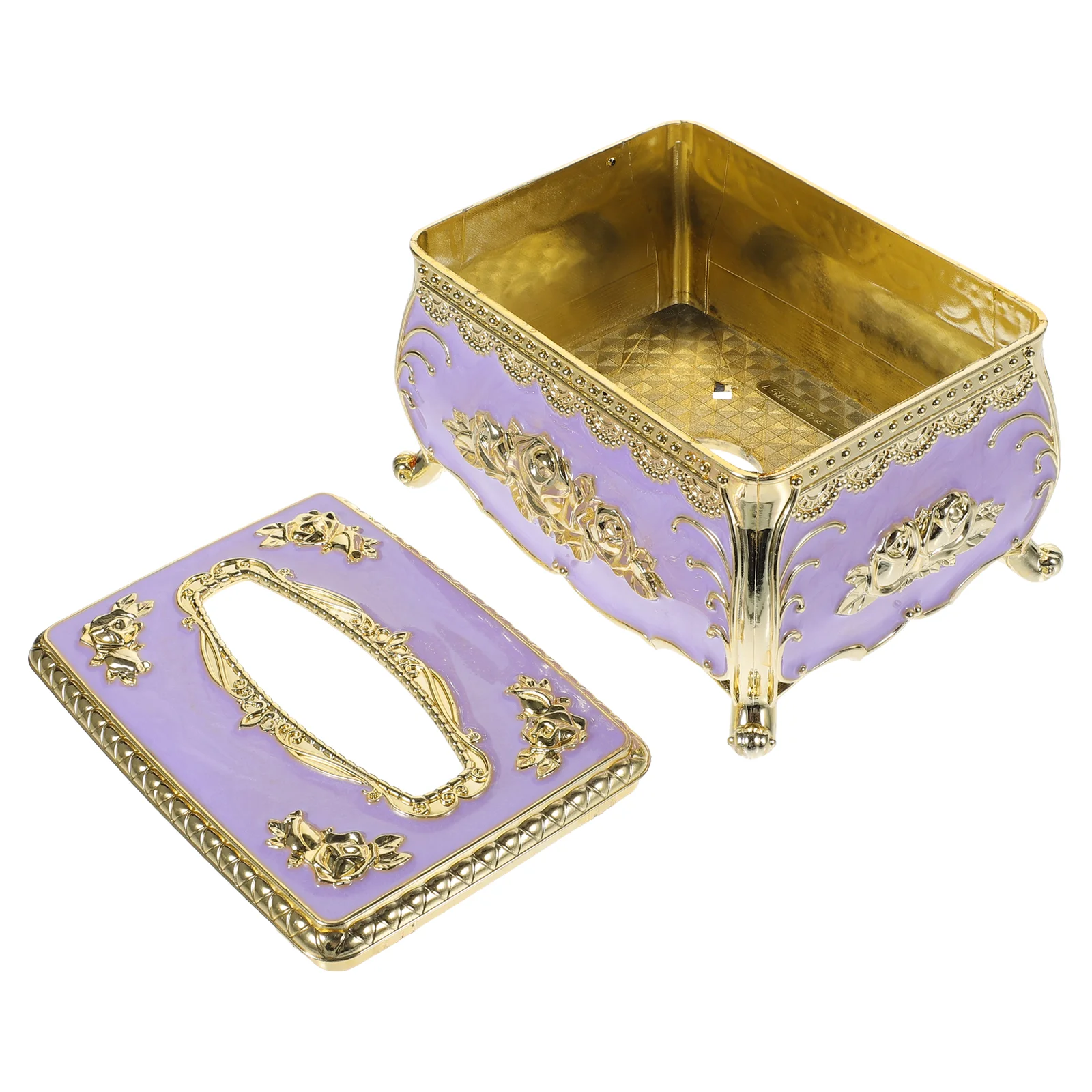 

Tissue Box Cover Facial Tissue Holder Vintage Tissue Box Holder for Kitchen Bedroom Office
