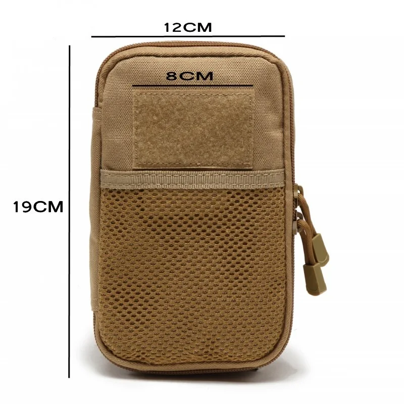 Tactical Outdoor Waist Bag - EDC Pouch & Mobile Holder for Hiking, Camping, and Hunting