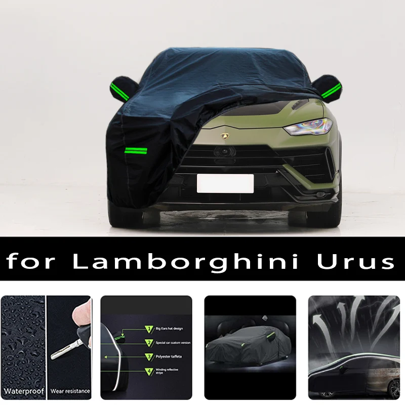 

For Lamborghini Urus Outdoor Protection Full Car Covers Snow Cover Sunshade Waterproof Dustproof Exterior Car accessories