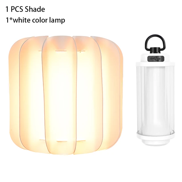 1 shade 1 white lamp