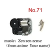My Sunshine DIY Anime Music Movement 18 Note Wind Up Mechanical with Screws Cute Birthday Gifts 5
