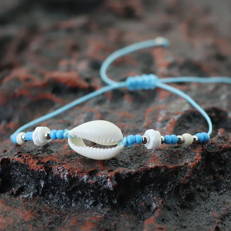 Marine Shell Beach Surfing Casual Unisex Bracelet