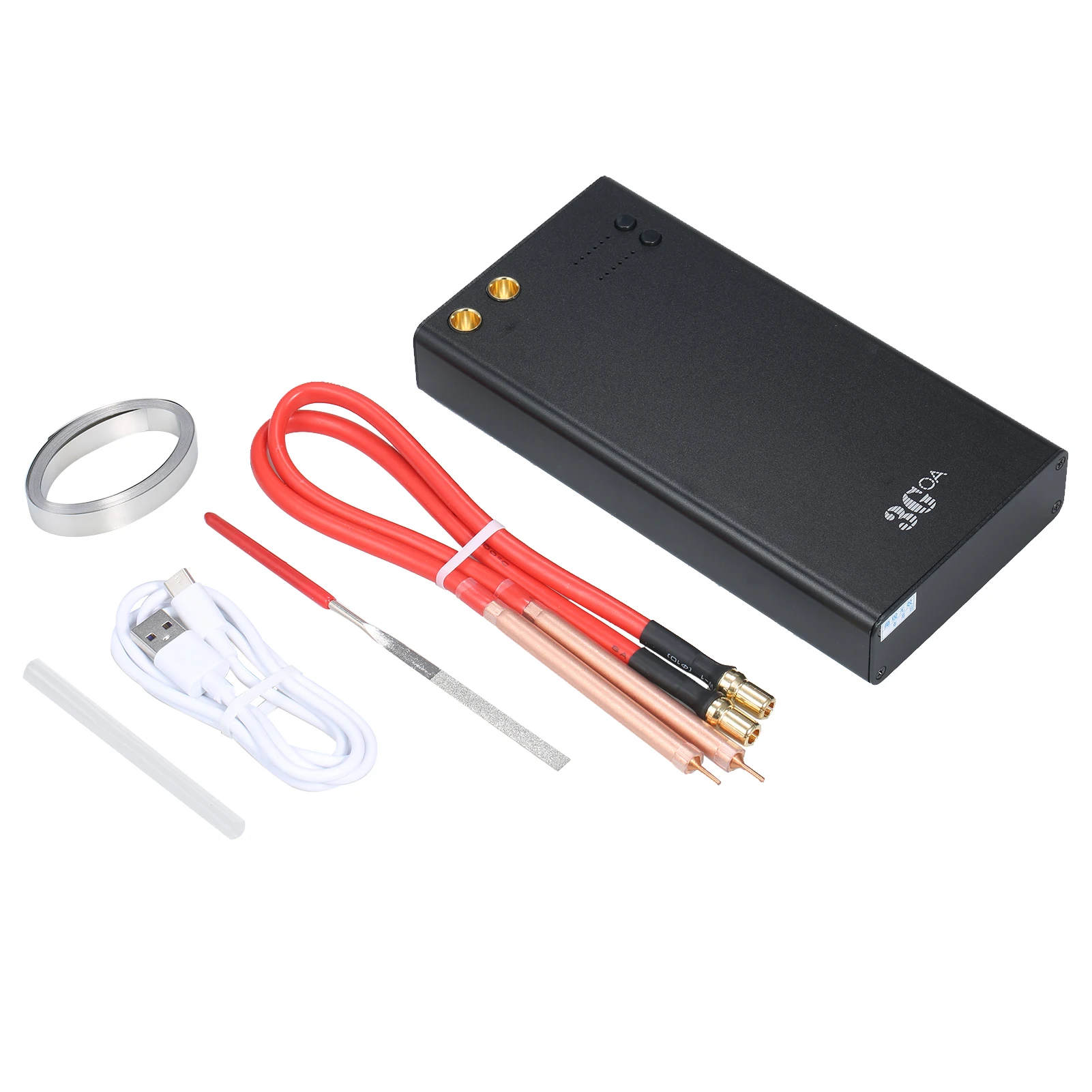 Mini Saldatrice A Punti Portatile 6.5-16V - Scheda Controllo Per Batterie Al Litio Con 6 Livelli - Foto 4