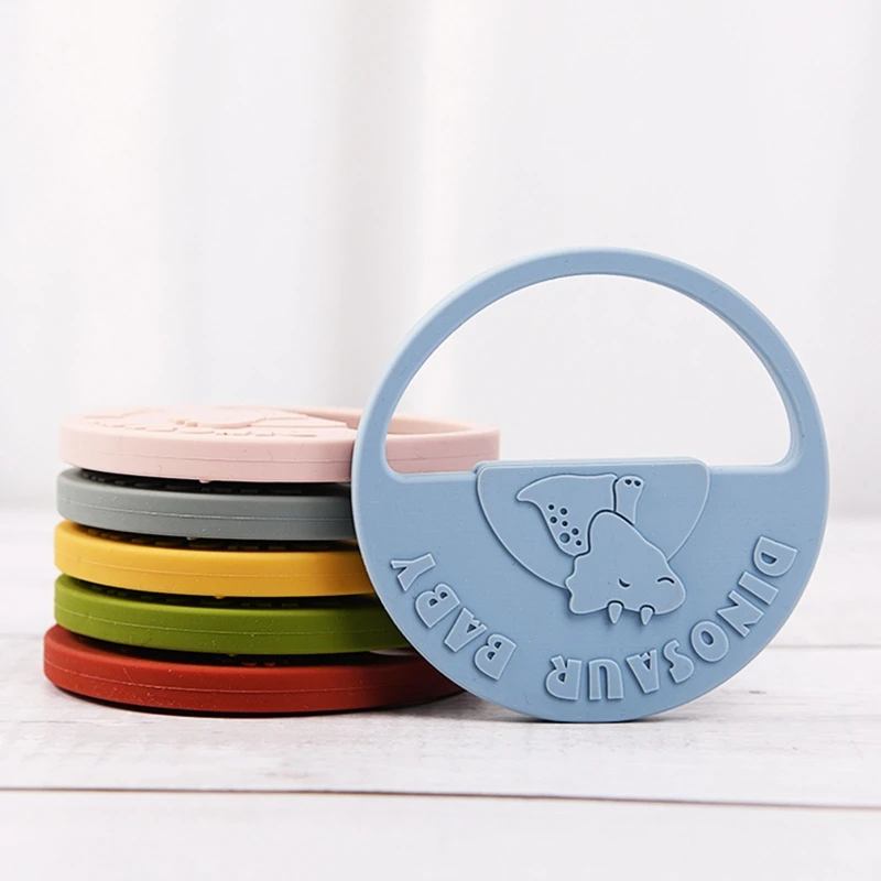 BPA 무료 실리콘  Teether   태양 Teether 훈련 그립 팔찌 모양 설치류 Molar 고통 진정 Teething 장난감