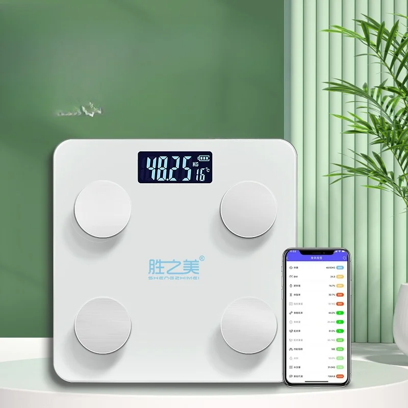 Smart Bluetooth Body Fat Scale Home Electronic Scale Body Fat Measurement Okok APP Health