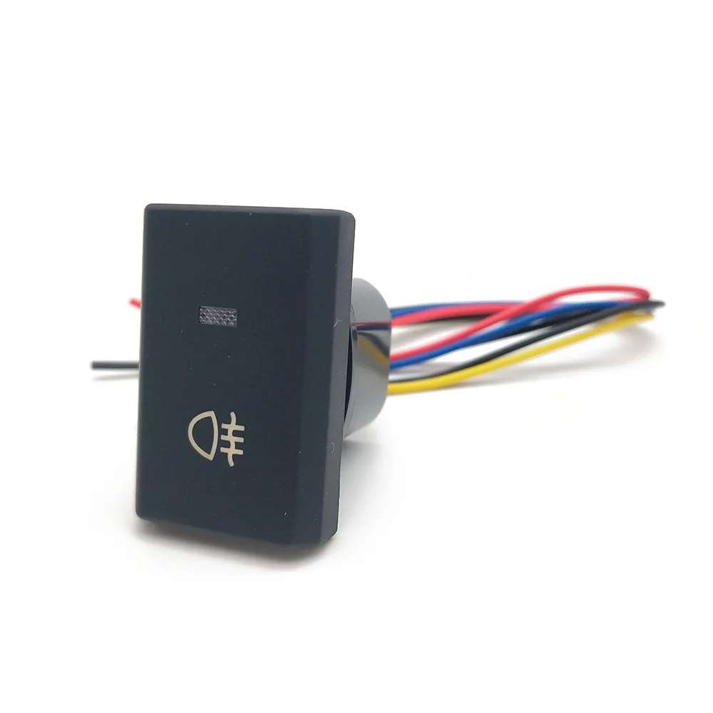 Blue LED Light Bar Switch Button with Radar and Camera Controls