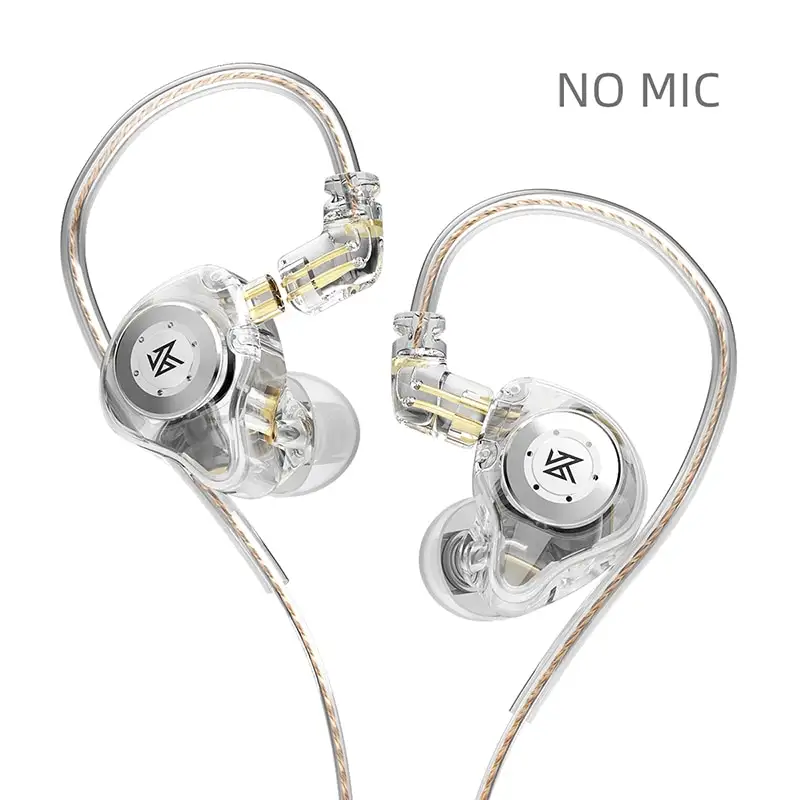 KZ EDX PRO Dynamic Earphones HIFI Bass Earbuds In Ear Monitor Sport Noise Cancelling Headset - Image 9