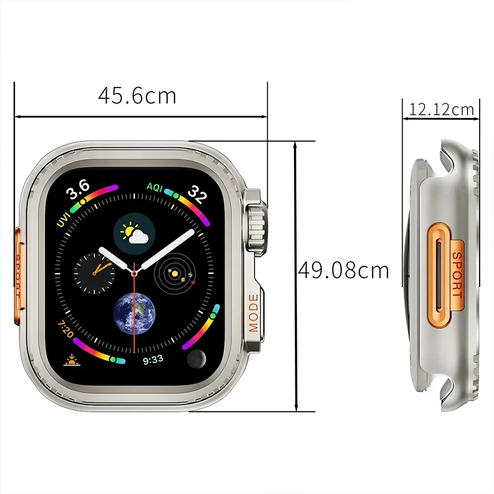 Durable Aluminum Alloy Rugged Bumper Cover with Screen Protector