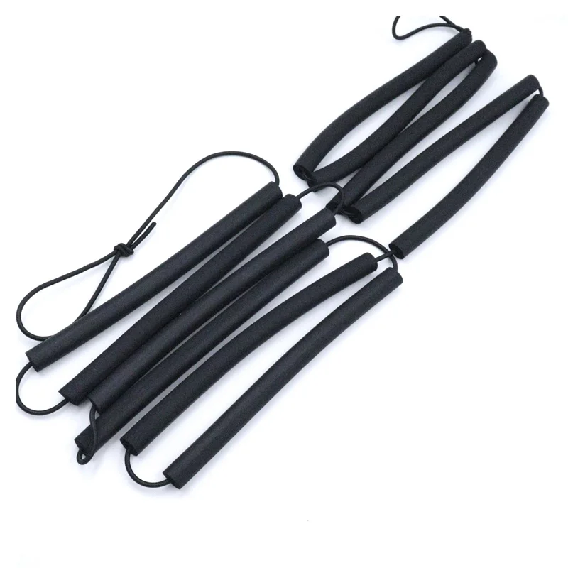 1 Pc Rope High Jump Training Equipment High Jump Bungee Elastic Crossbar Foam Track Rope Soft High Jump Height Training Belt 2