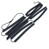 1 Pc Rope High Jump Training Equipment High Jump Bungee Elastic Crossbar Foam Track Rope Soft High Jump Height Training Belt 2