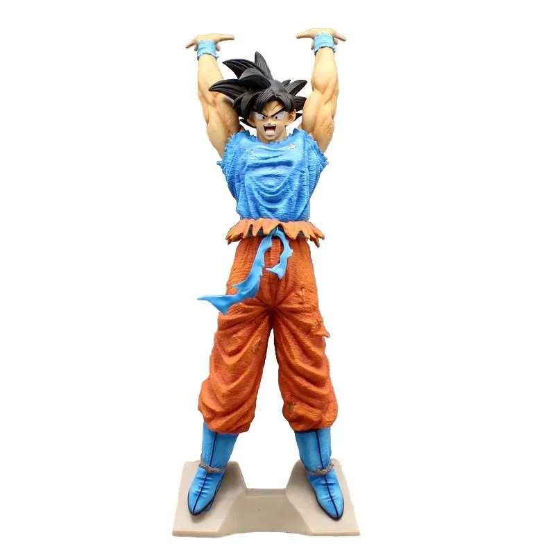 

42cm Goku Dragon Ball Figure Anime Son Goku Genki Dama Spirit Bomb Action Figure Statue PVC Mode Collectible Toys Birthday Gifts
