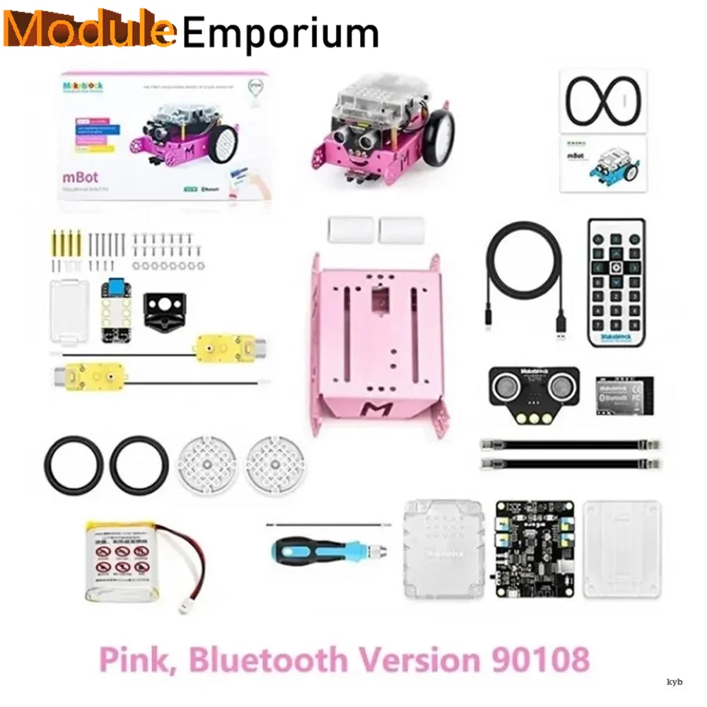 【新品未開封】makeblock mBot v1.1 Pink ロボットキット MakeBlock mBot v1.1 Pink STEM Educational Programmable Robot
