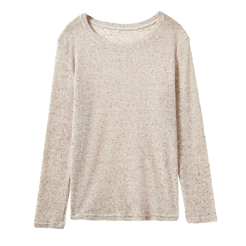 Cotton Linen Sunscreen T Shirts for Women