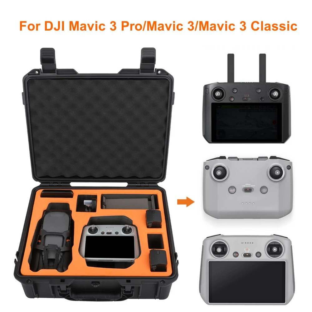 

Взрывозащищенная коробка для DJI Mavic 3 Pro, водонепроницаемая, жесткая, безопасная сумка для хранения для DJI Mavic 3/Mavic 3 Classic