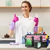 1pcs Multipurpose Cleaning Tool Organizer Bag Portable Crossbody Design Durable Oxford Fabric Storage Pouch for Home Car Travel 2