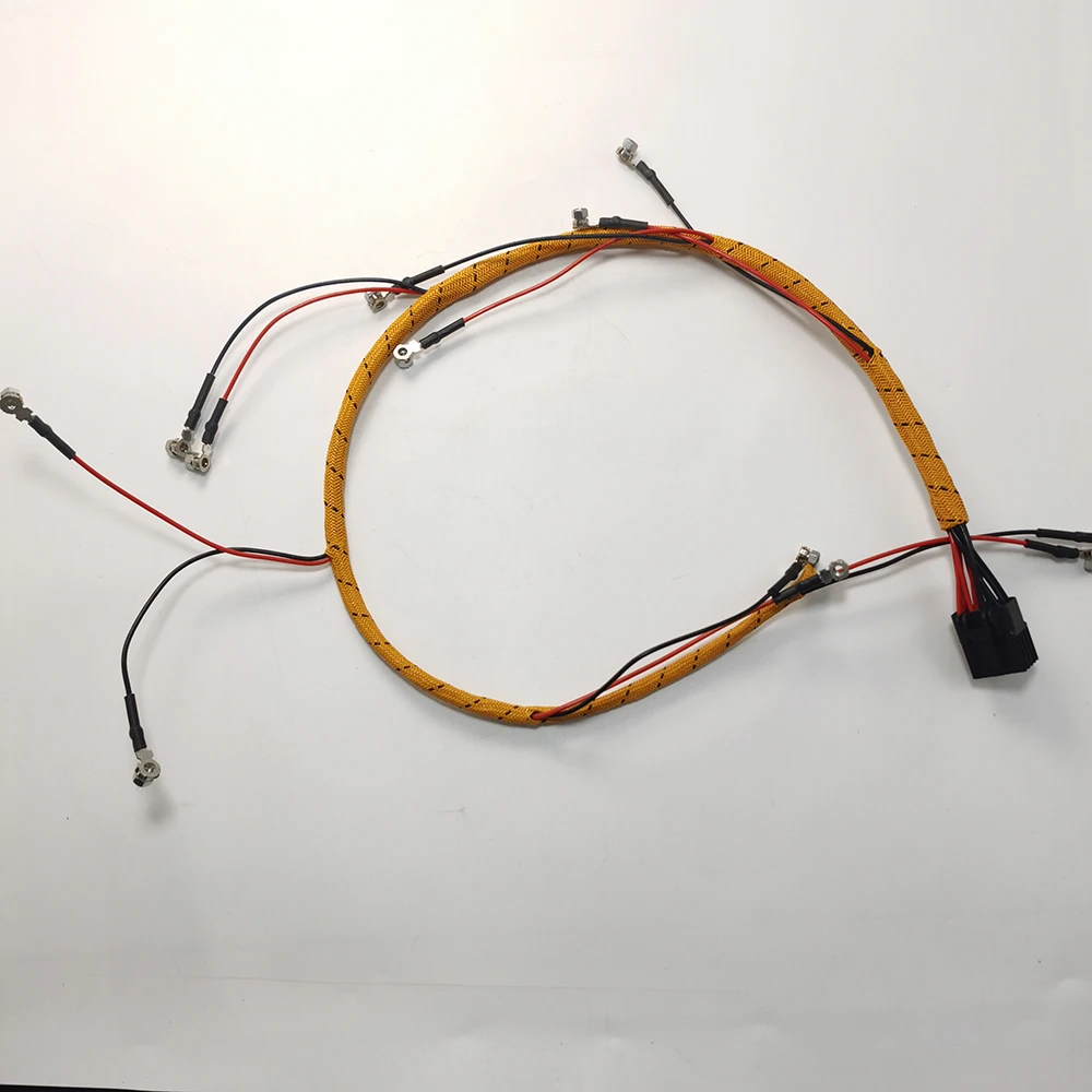 For 3054893 E320D E323D Excavator C6.4 Engine Fuel injector harness for Carter