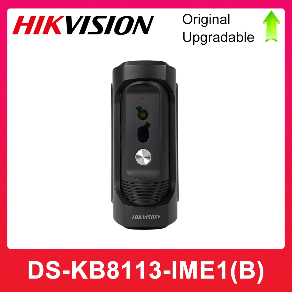 HIKVISION New DS-KB8113-IME1 Upgrade Version DS-KB8113-IME1(B) POE Doorbell Vandal-Resistant IP65 IK09 Doorbell Station