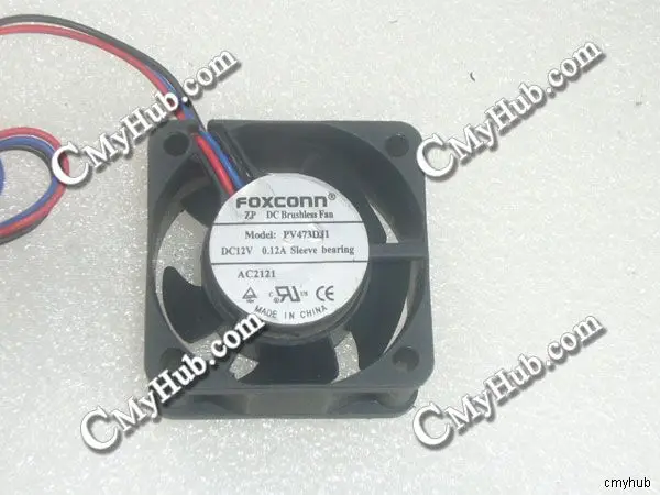 

Для Foxconn PV473DJ1 DC12V 0.12A 4020 4CM 40MM 40X40X20MM 3pin охлаждающий вентилятор PV473DJ1