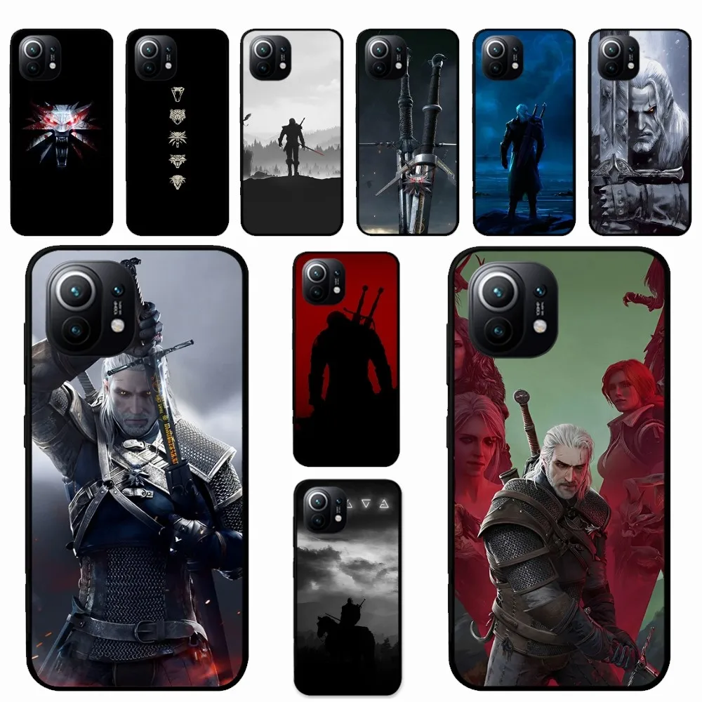 

The W-Witcher Phone Case For Xiaomi Mi 5X 8 9 10 11 12 lite pro 10T PocoX3pro PocoM3 Note 10 pro lite