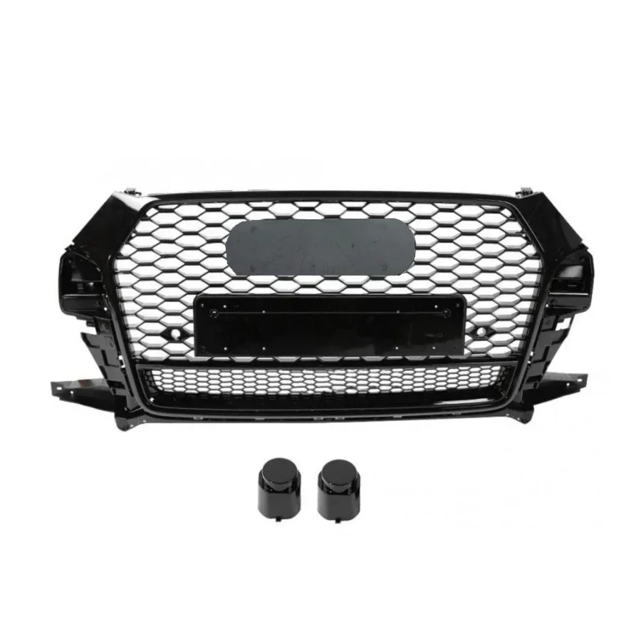 

Front Bumper Grill Center Grille for Audi Q3/SQ3 2016 2017 2018 (Refit for RSQ3 Style) car accessories