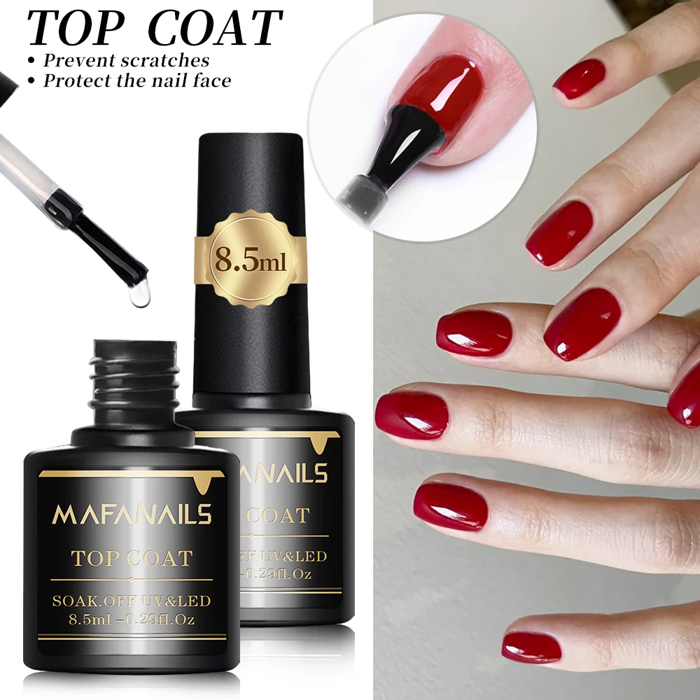 Nail Primer and Top & Base Coats Kit Glossy UV/LED Drying Durable Nail Art Varish For Acrylic Tips Tool For gel nail polish,gel nail tools,gel nail art set,gel nail varnish,nail polish finish 1/3PCS/Set