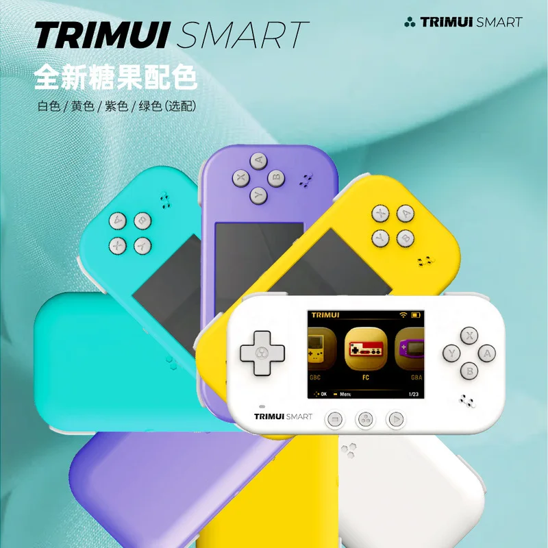 

Новинка от Powkiddy, trimui smart, 2,4 дюймовый ips ЖК-экран, портативный, с открытым исходным кодом, Карманная игровая консоль, беспроводная, Bluetooth