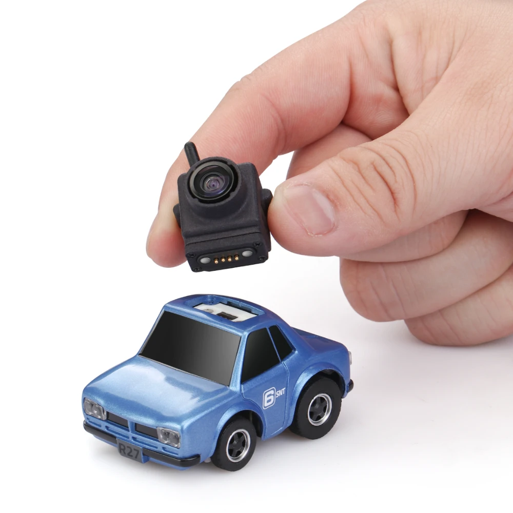 DIATONE Official Newest SNT 1:100 Q25-R27 FPV 2.4G Full Scale 4CH MINI RC  Car Turbo with Goggles Micro Desk Race Table Vehicle