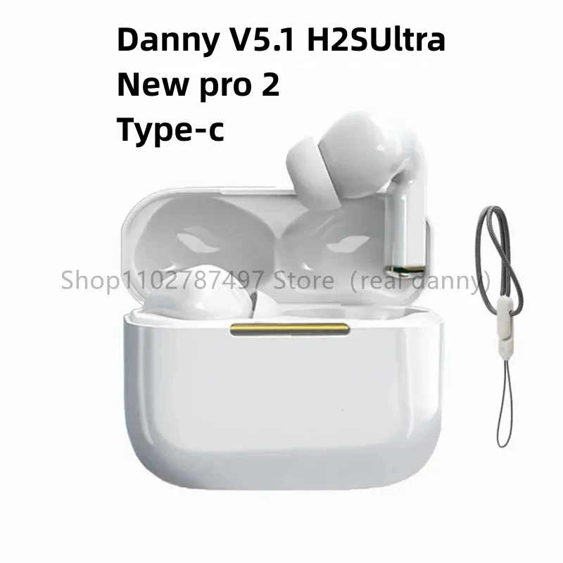Danny V5.1 2023 NEW PRO 2 TWS Bluetooth 5.2 Earphone Wireless Headphone