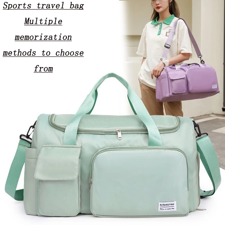 

Женская спортивная сумка для фитнеса и спорта, легкий рюкзак большой вместимости, искусственная кожа, удобный путешествия, багаж
