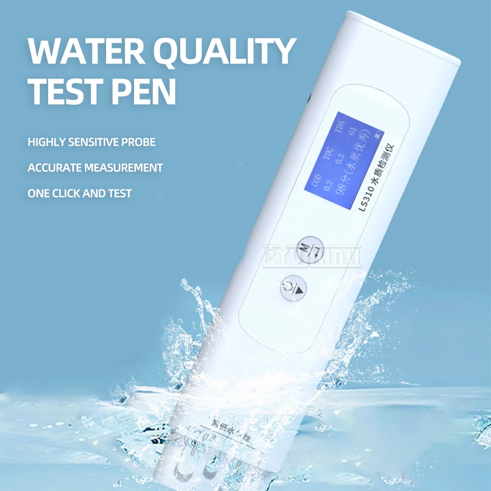 

Multi-parameter water quality detection pen high precision household water purifier tap water portable conductivity meter