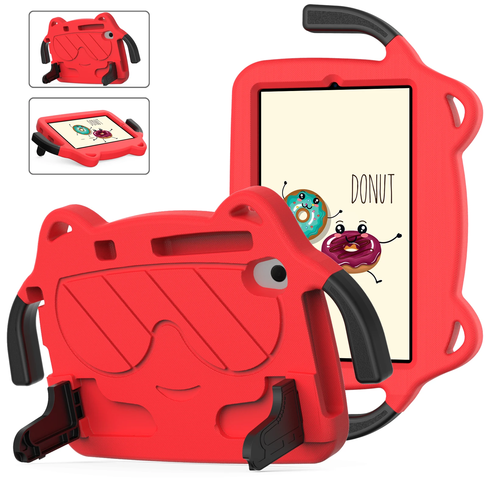 Kids Shockproof Case with Handle and Kickstand