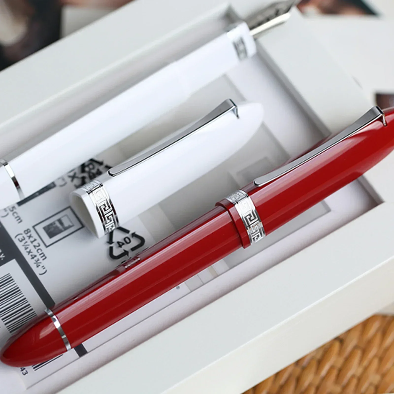 2024 MOONMAN V60 Triangular Piston Fountain Pen EF/F 0.38/0.5mm Nib Rollerball Pen Office Supplies Writing Stationery gift pens 4