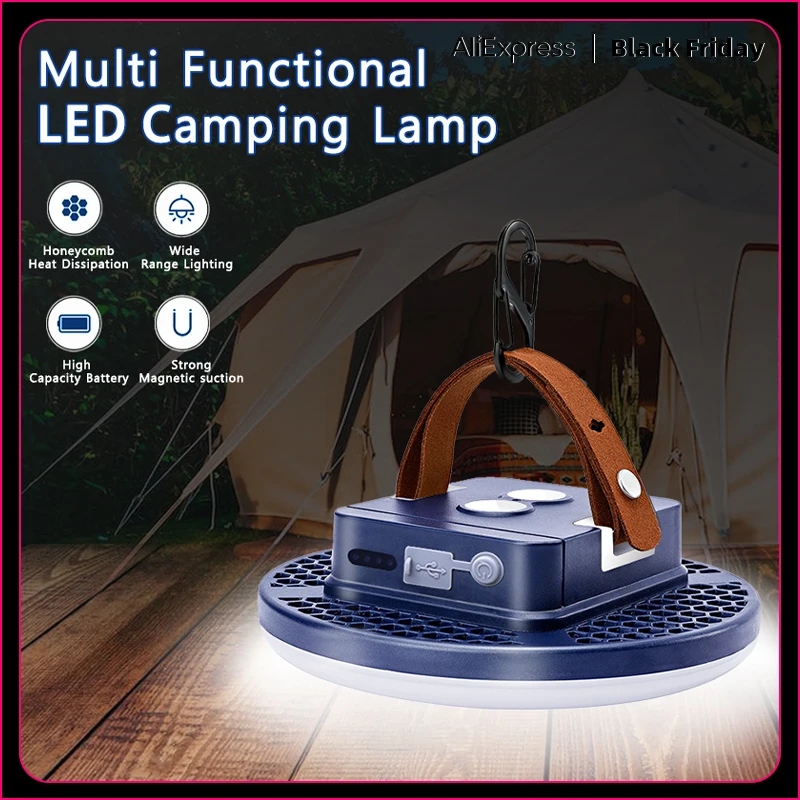 Multi-Functional Rechargeable LED Camping Lantern