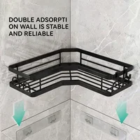 Five-Piece Set Shower Caddy Shelf, Bathroom Shower Organizer Rack For Holding Shampoo Soap Bathroom Toilet Essentials Adhesive 1