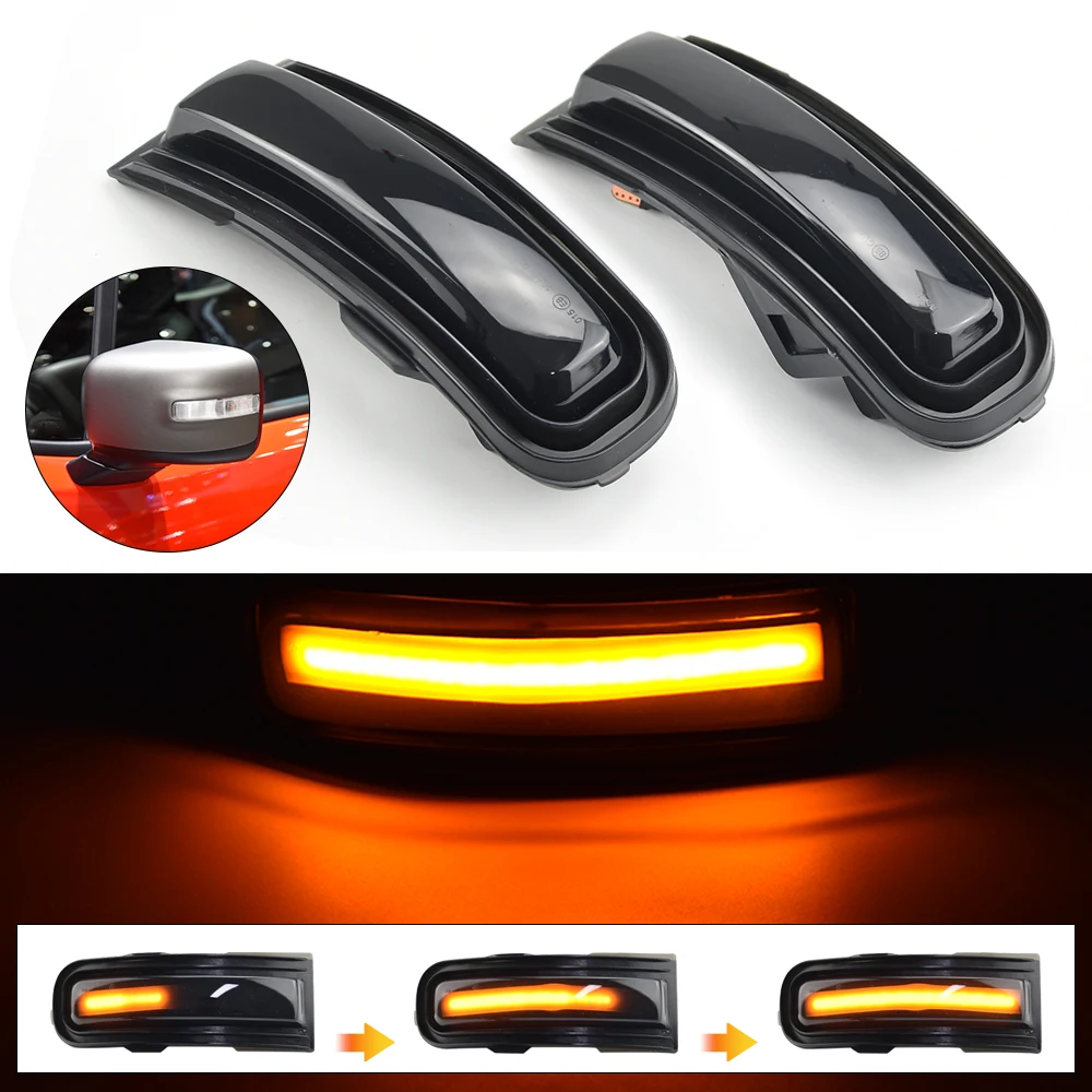 

For Jeep Renegade 2015 2016 2017 2018 2019 2020 2021 2022 Dynamic LED Sequential Blinker Mirror Turn Light Signal Lamp