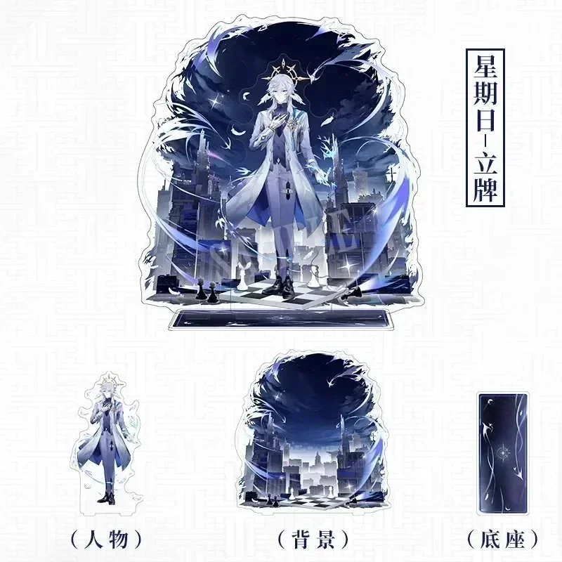 

Honkai: Star Rail Sunday аниме мультяшная сцена акриловая подставка с двойной вилкой модель для косплея настольное украшение подарок на Рождество