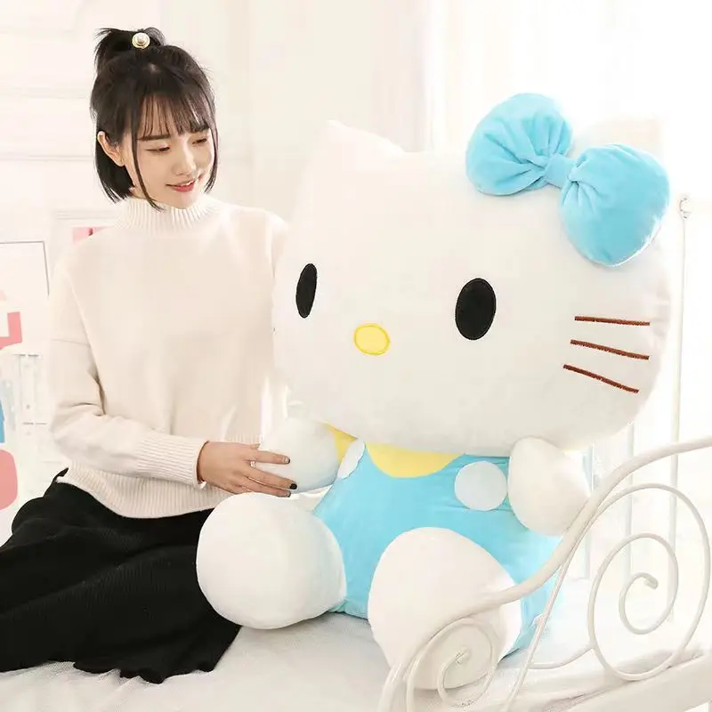 Big Size Sanrio Peluche Hello Kitty Peluche Hello Kitty Plushies Kawaii Hello Kitty Bambole Di Pezza Animale Giocattolo Ragdoll Casa Regalo Di Natale