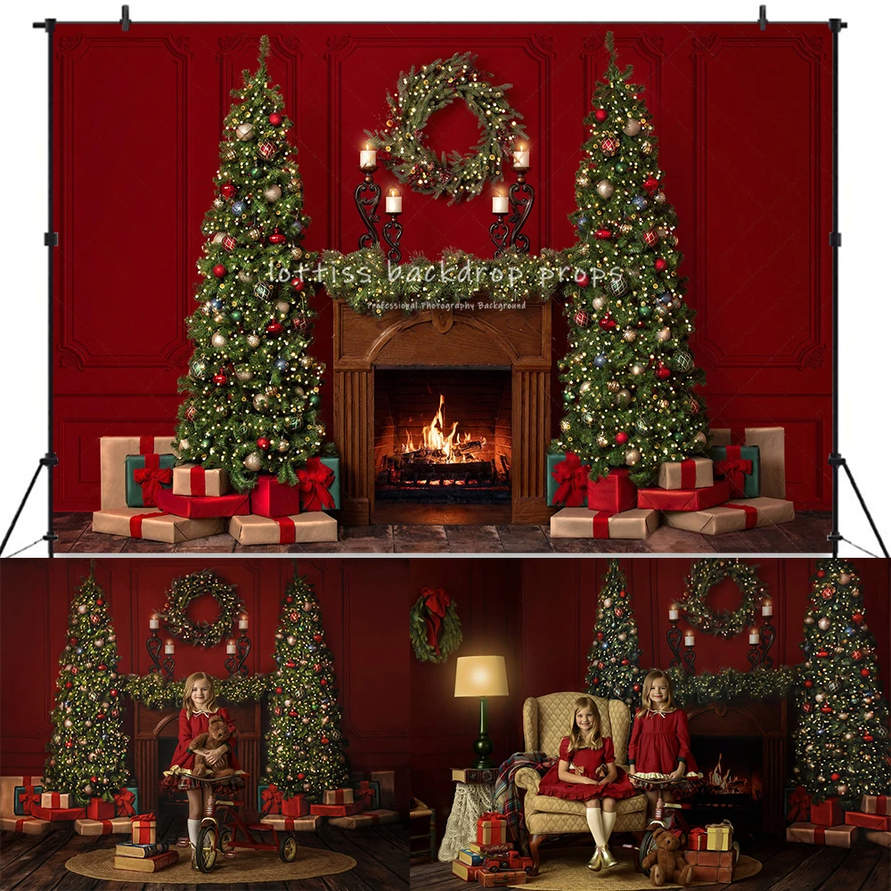 Falling Snowflake Portrait Backdrops For Photography Winter Ice Snow 4 thumbnail image