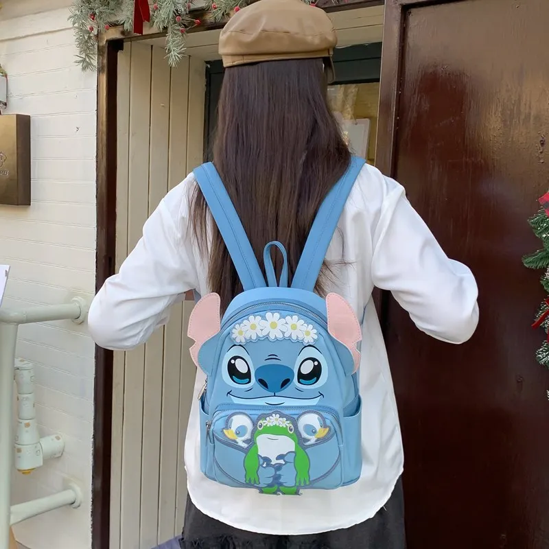 2025 New Cartoon Donald Duck Daily Leisure Large Capacity Student Daily Convenient Travel Fashion Nylon Backpack 4