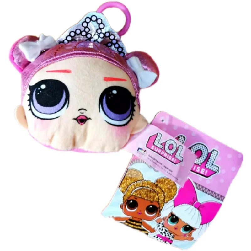Genuine LOL Surprise Doll Cartoon Cute Plush Girl Bag Keychain Pendant Toys Hobbies Holiday Gifts for Children |