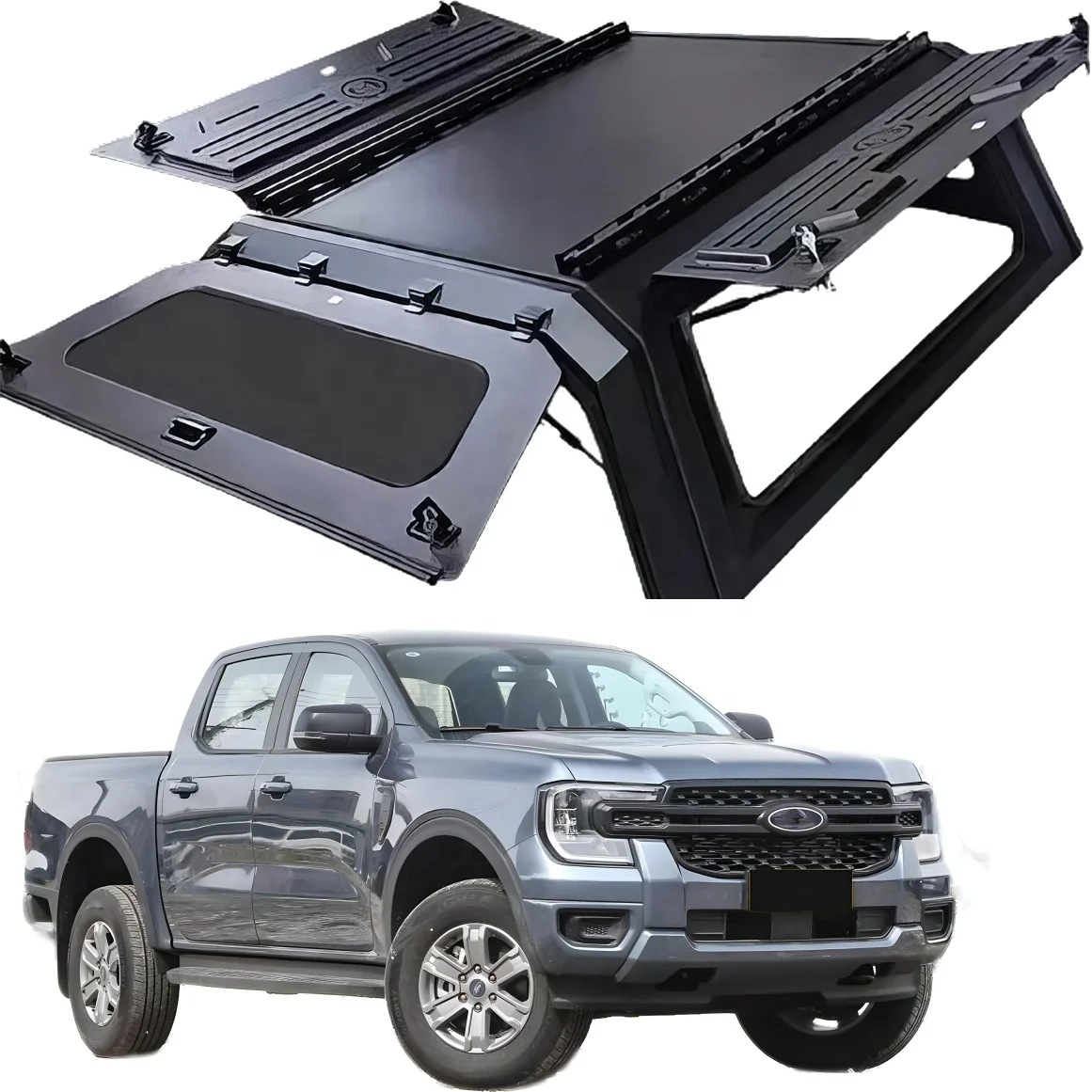 

Top selling product Waterproof hardtop canopy pickup accessories hardtop canopy for Ford Ranger Raptor different models