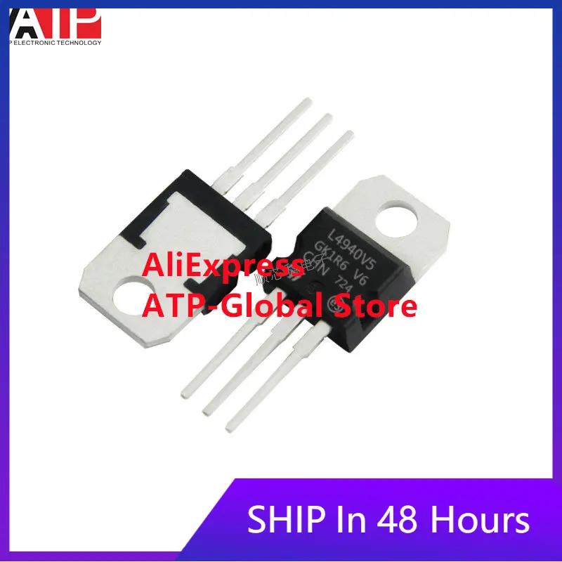

5PCS original spot L4940V5 low dropout voltage regulator 5.0V 1.5A Positive integrated chip IC electronic components BOM with