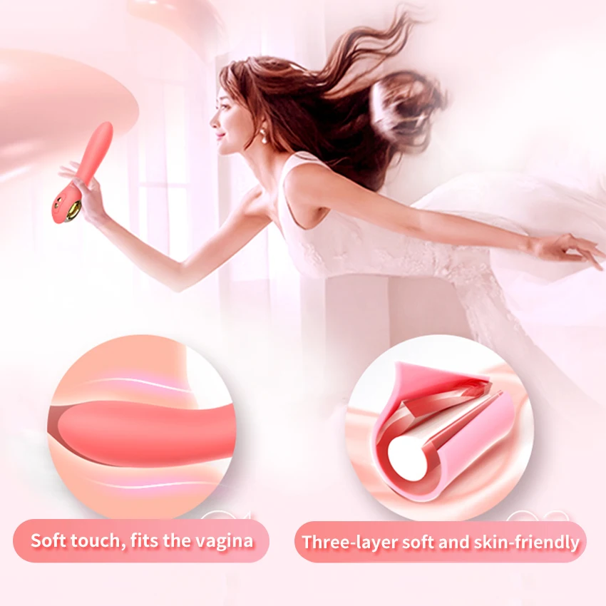 Dildo Vibrator Set For Women Clitoral Stimulator Soft Silicone_voghion.com