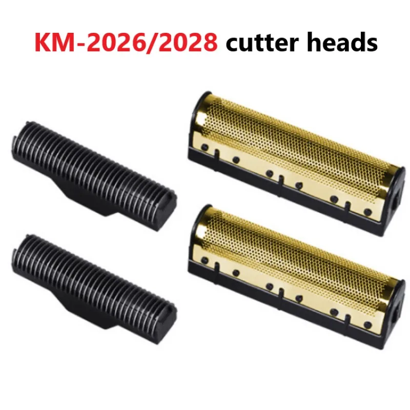 Kemei Original Electric Shavers Blades Golden Foil Knife Net and Cutter Head Suitable for KM-2026 KM-2028 Floating Razor BEST SELLERS Kemei Original Electric Shavers Blades Golden Foil Knife Net and Cutter Head Suitable for KM-2026 KM-2028 Floating Razor BEST SELLERS
