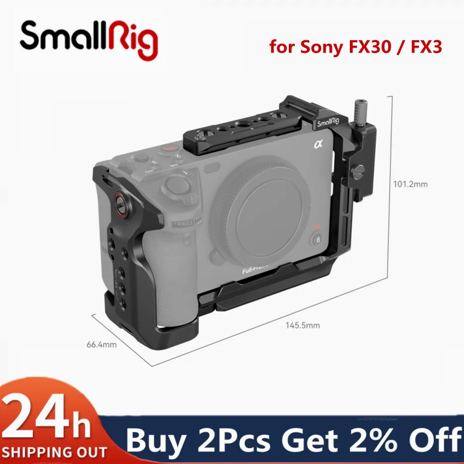 Kit Gabbia Per Fotocamera Portatile Smallrig Full Cage Protettivo Per Sony Fx30 Fx3 Fx 30 4183 4184