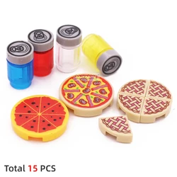 Gourmet Food Bricks: Miniature Oven & Snacks Playset (MiNi RD04)